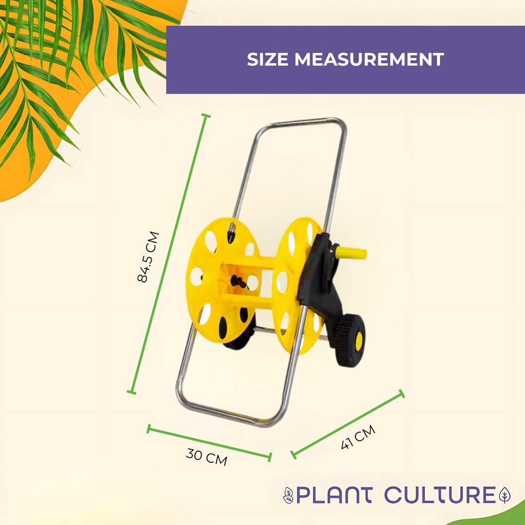Hand Pushed Hose Reel 50m by Plant Culture PH