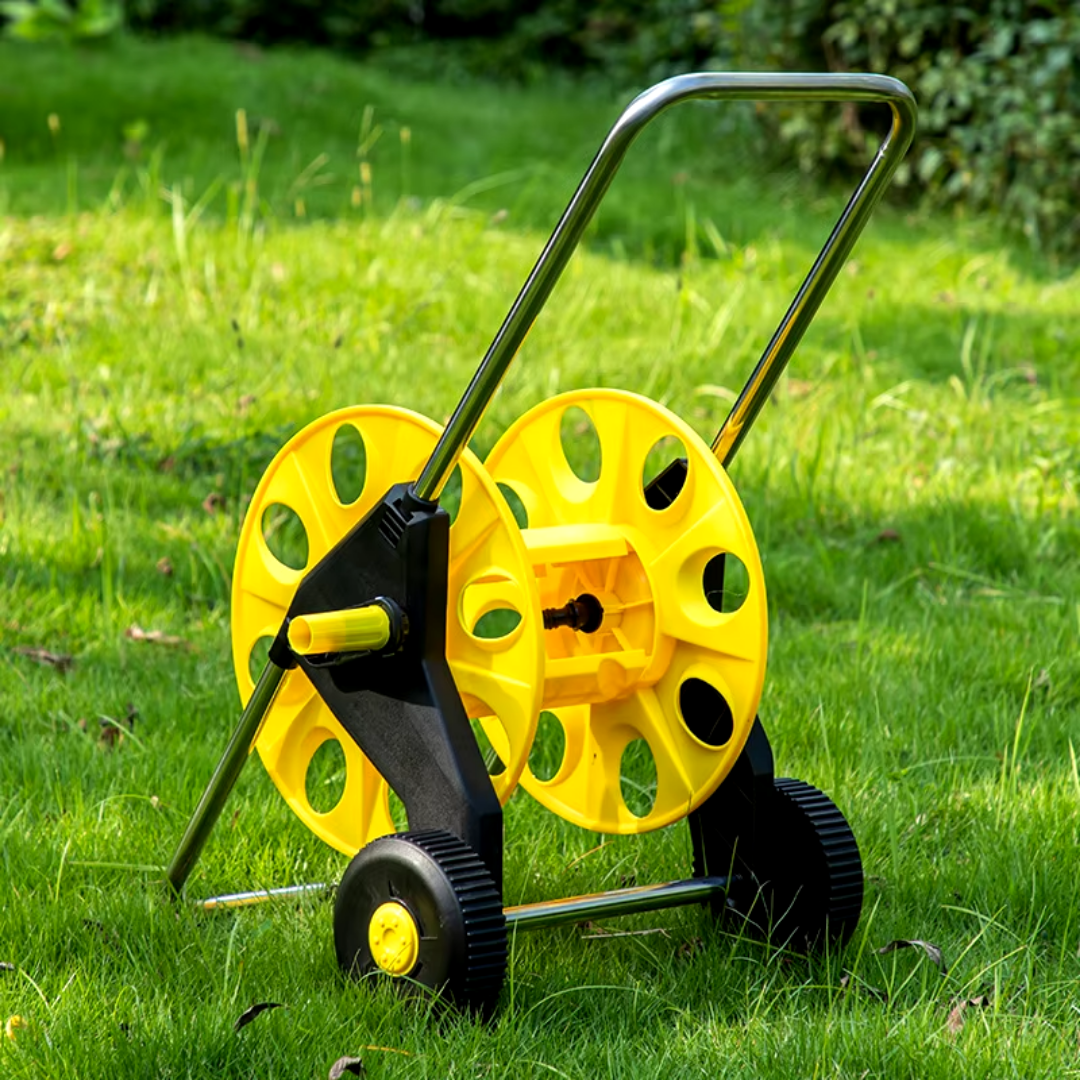 Hand Pushed Hose Reel 50m by Plant Culture PH