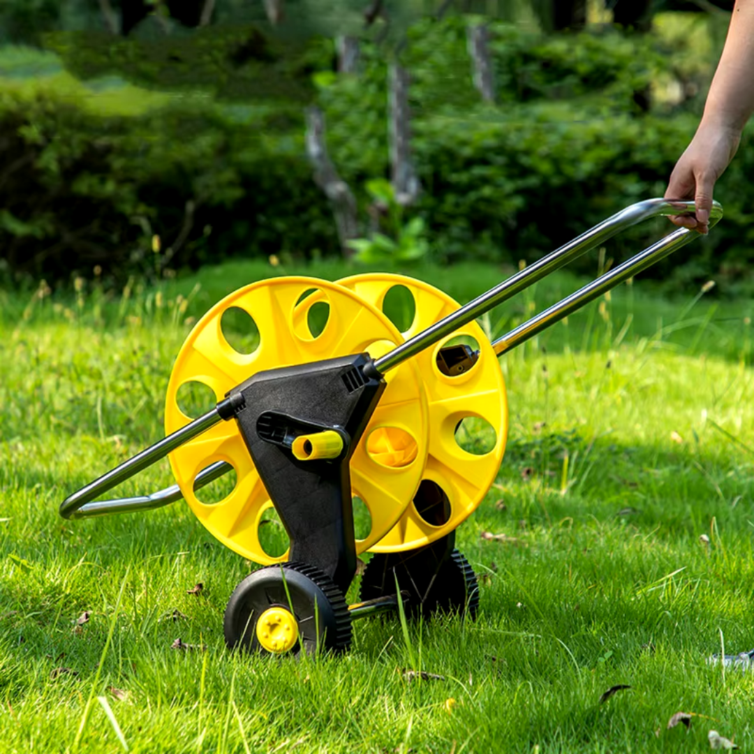 Hand Pushed Hose Reel 50m by Plant Culture PH