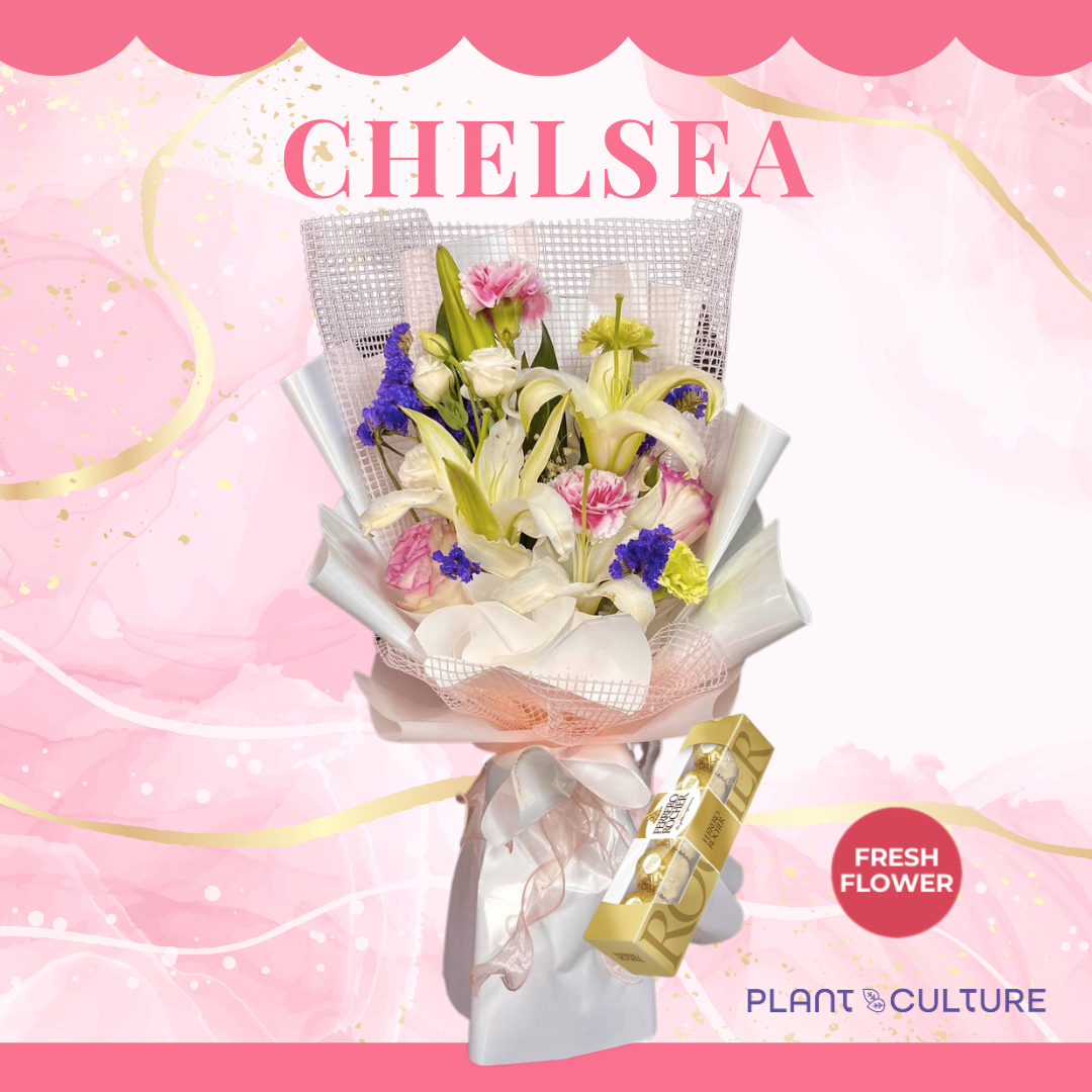 Chelsea Mixed Fresh Flower Arrangement