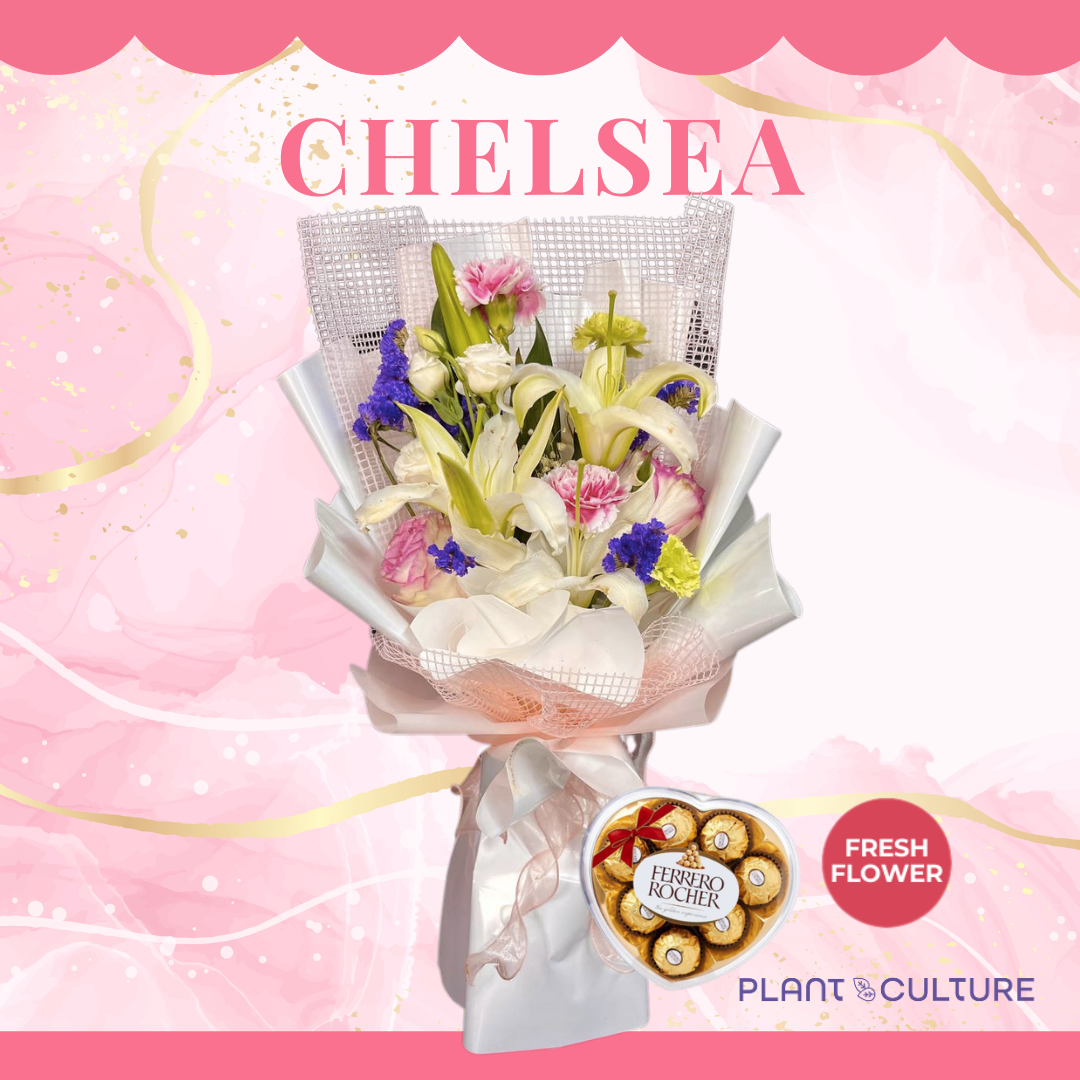 Chelsea Mixed Fresh Flower Arrangement