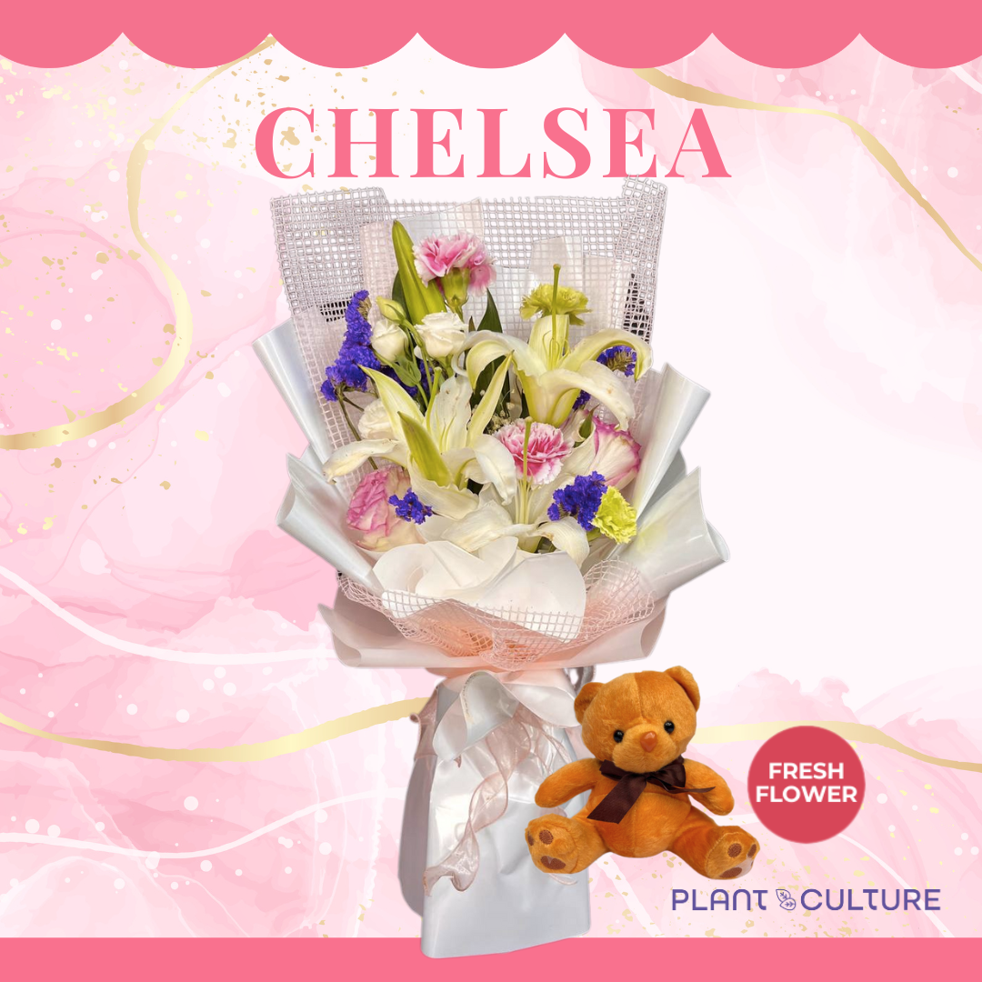 Chelsea Mixed Fresh Flower Arrangement