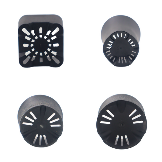 Black Thailand Plastic Pots 1pc for Plants, Cactus & Succulents