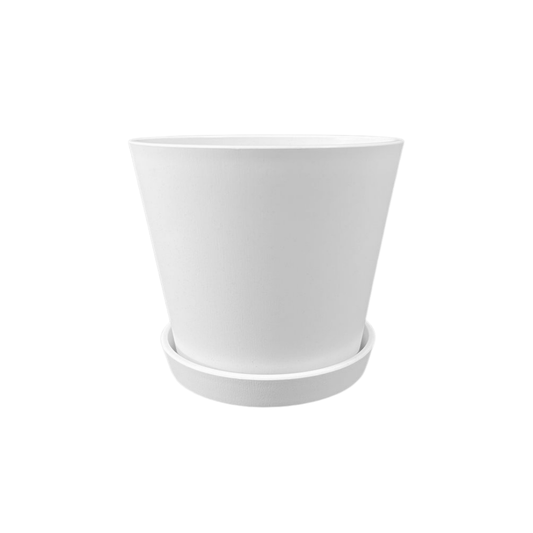 Plant Culture Urban Planter – Modern Taper w/ Catch Plate for plants