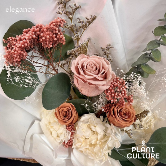 Elegance Preserved Dried Flower Arrangement