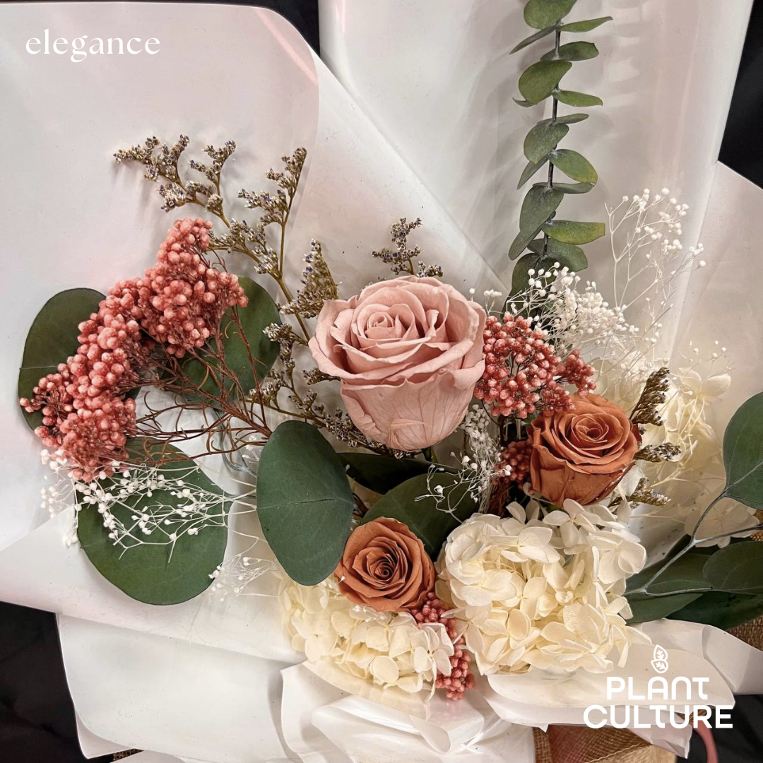 Elegance Preserved Dried Flower Arrangement