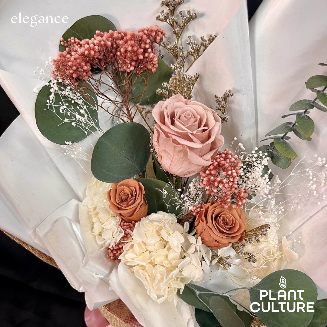 Elegance Preserved Dried Flower Arrangement