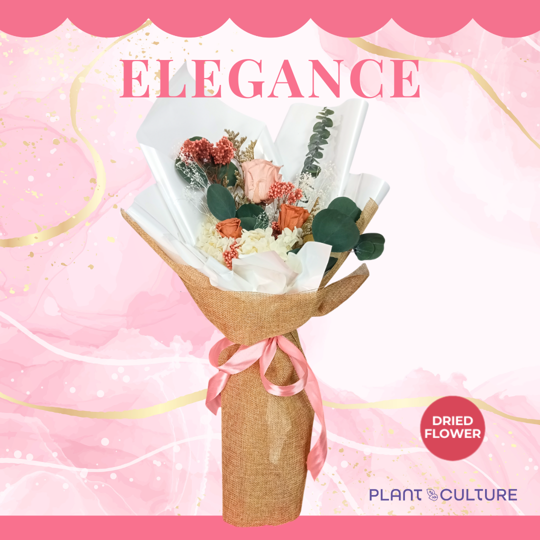Elegance Preserved Dried Flower Arrangement