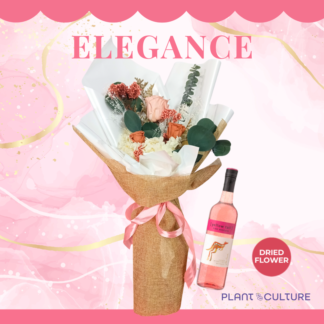Elegance Preserved Dried Flower Arrangement