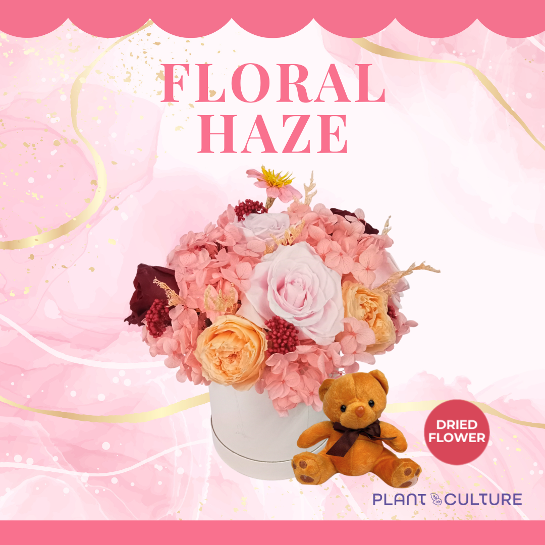 Floral Haze Dried Flower Arrangement