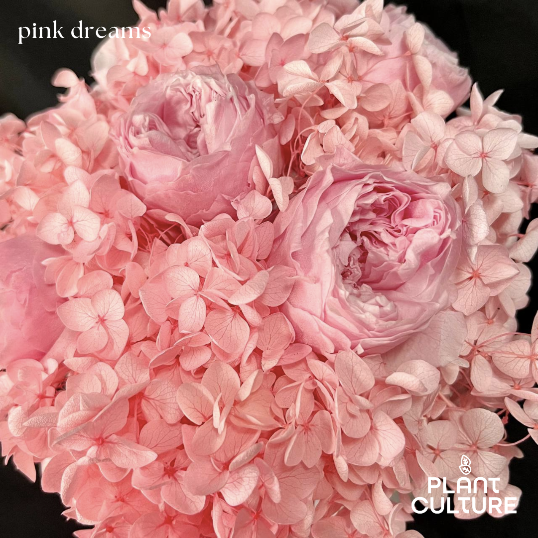 Pink Dreams Dried Flower Arrangement