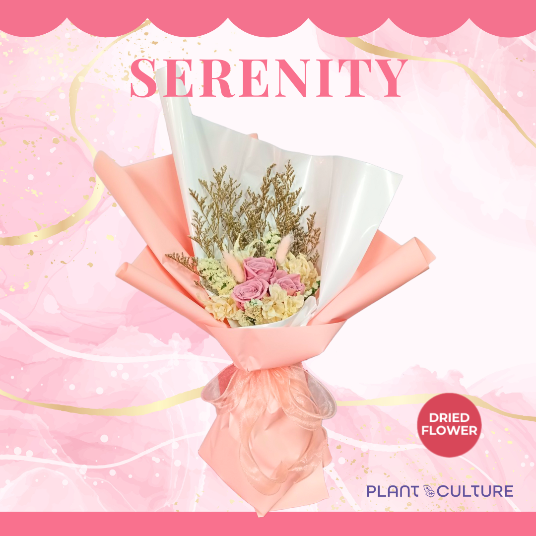 Serenity Preserved Dried Flower Arrangement