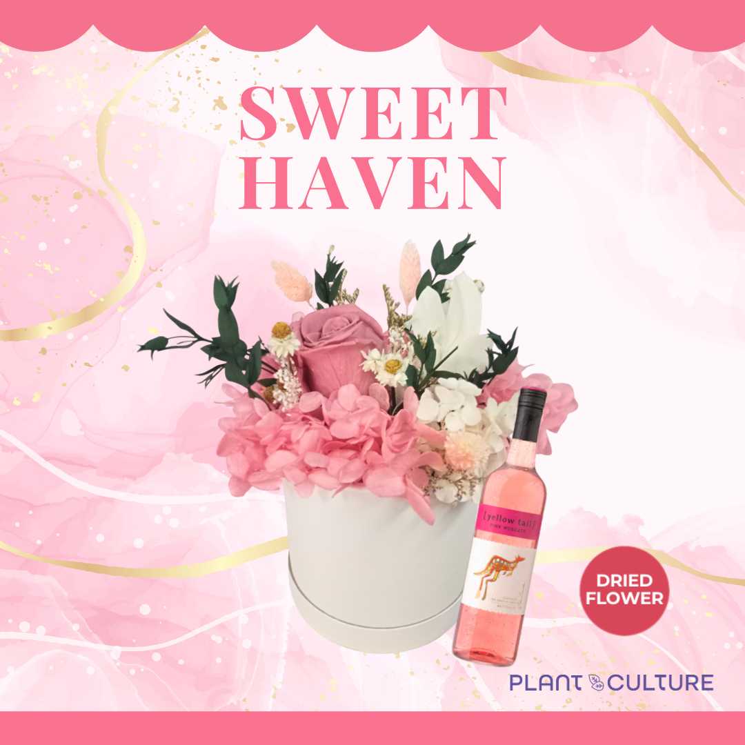 Sweet Haven Dried Flower Arrangement