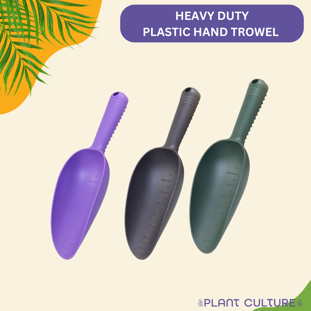 Heavy Duty Plastic Hand Trowel by Plant Culture PH