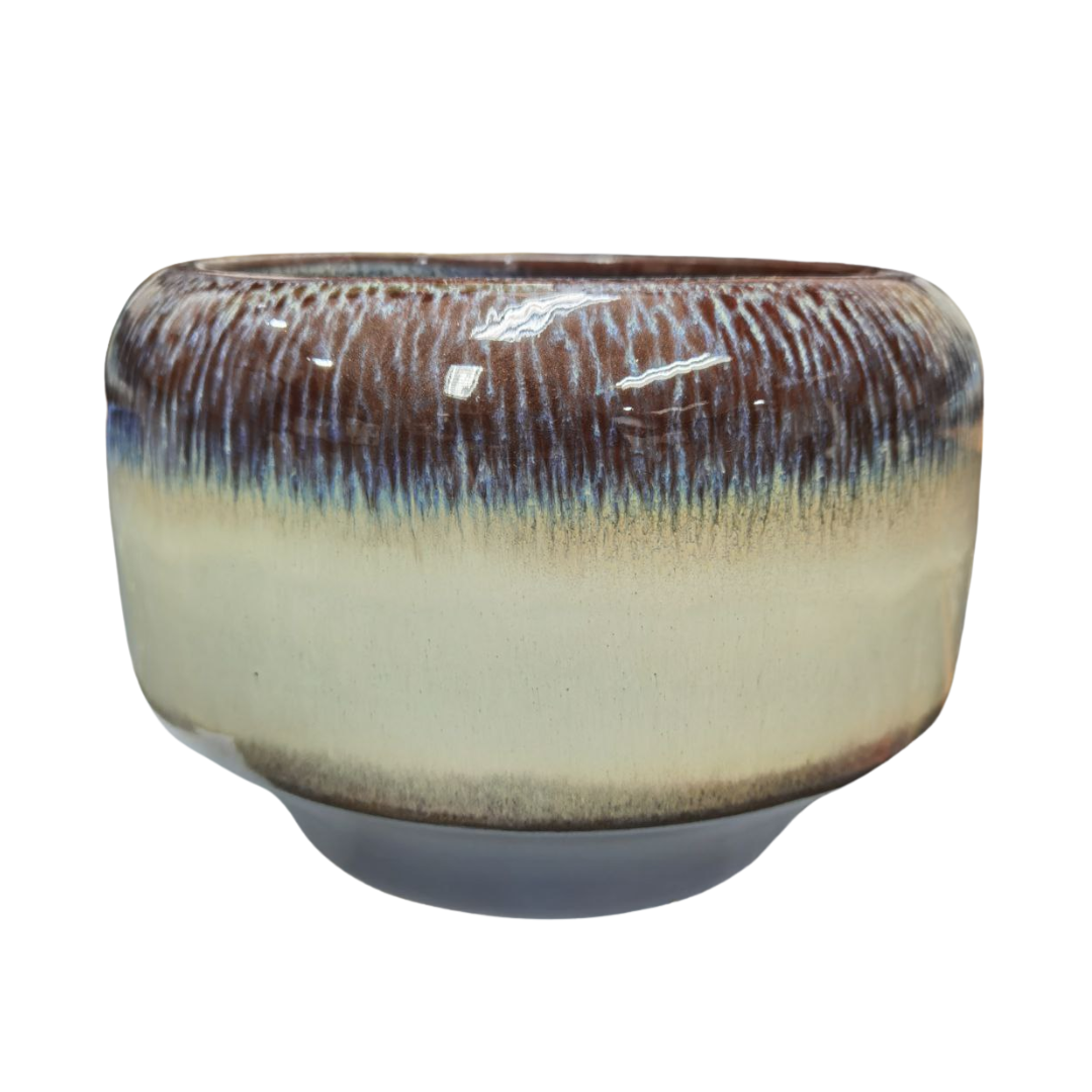 Large Decorative Round Pot