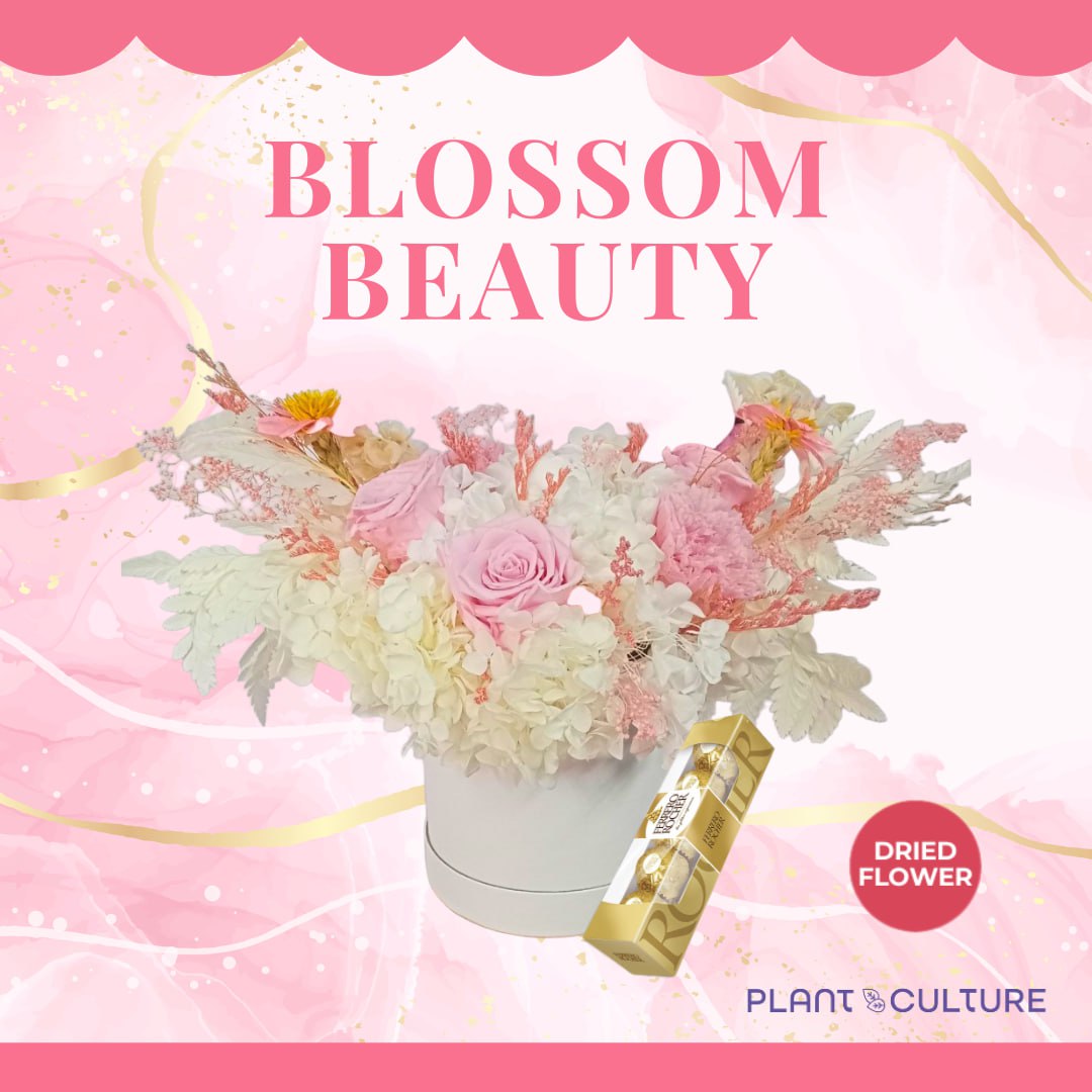 Blossom Beauty Dried Flower Arrangement