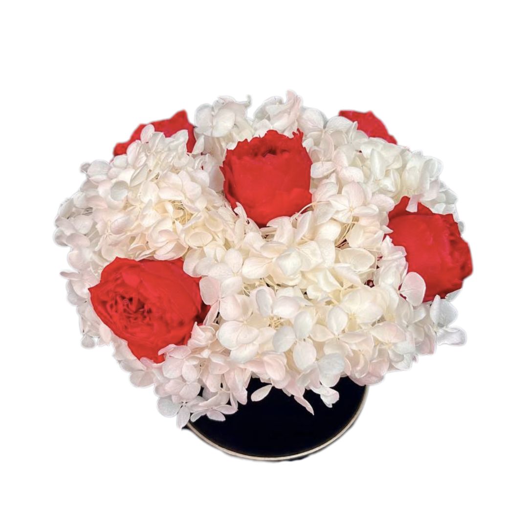 Ruby Bloom Preserved Dried Flower Arrangement