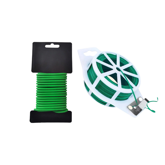 All-purpose Twist Tie Wire Spool with Cutter for Plants, Gardening, Organizing, and Home 20m