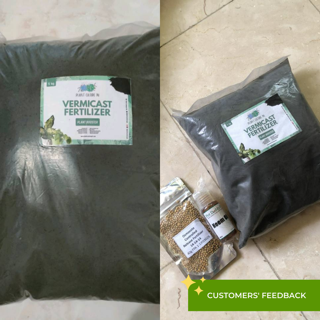 Vermicast Worm Casting Fertilizer 5Kg