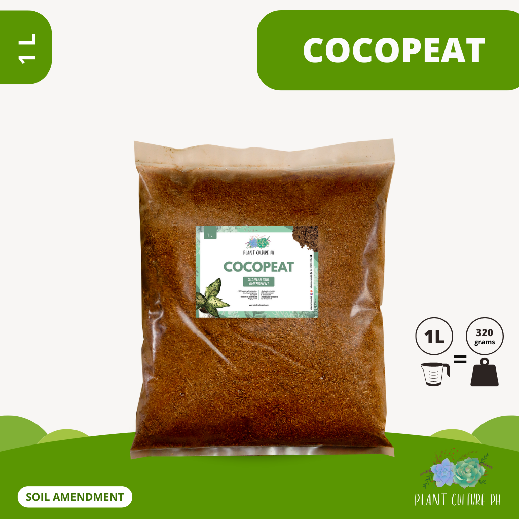 Cocopeat Soil Amendment & Soil Mix Component 1L