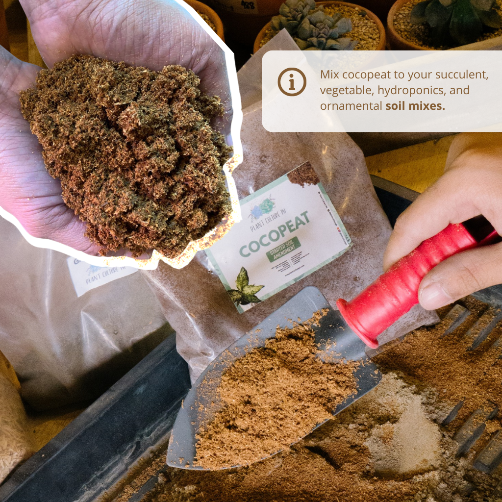 Cocopeat Soil Amendment & Soil Mix Component 1L