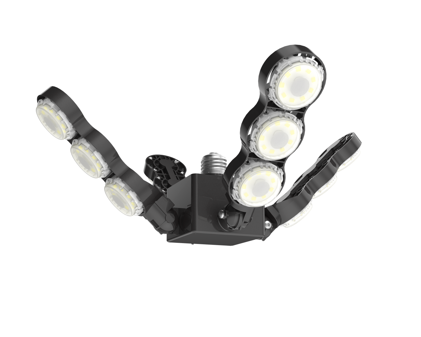 SANSI Grow Light Wing Style 60Watts, Full Spectrum, Perfect for Seeding and Growing of Indoor Plants