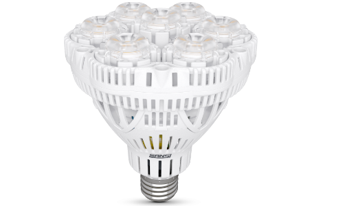 SANSI Grow Light Bulb Full Spectrum with Optical Lens for High PPFD, Perfect for Seeding and Growing of Indoor Plants, Flowers and Garden