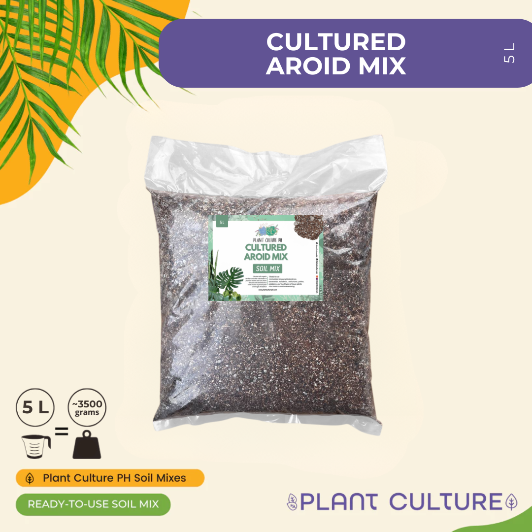 Cultured Aroid Mix 1L & 5L | Ready-to-Use Soil Mix