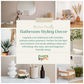 Moisture Friendly Indoor Set | Bathroom Styling Collection