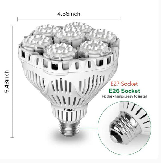SANSi BR30 40W  Full Spectrum Grow Light Bulb