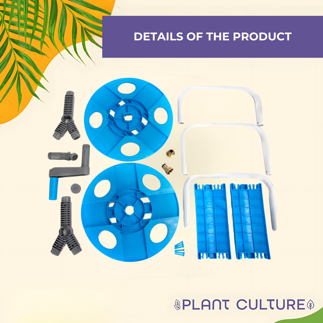 Handheld Water Hose Storage Rack by Plant Culture PH