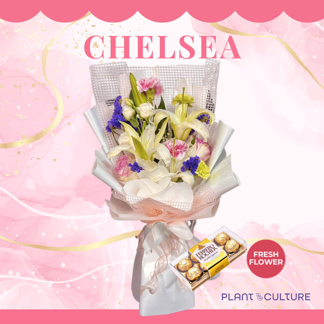 Chelsea Mixed Fresh Flower Arrangement