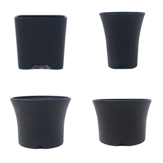 Black Thailand Plastic Pots for Plants, Cactus & Succulents