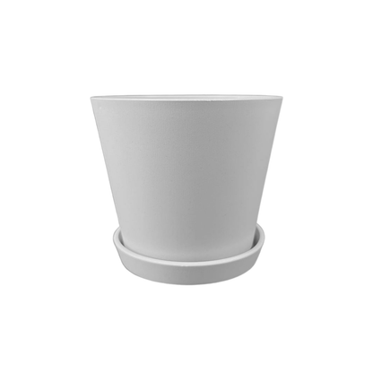 Plant Culture Urban Planter – Modern Taper w/ Catch Plate for plants