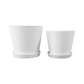 Plant Culture Urban Planter – Modern Taper w/ Catch Plate for plants