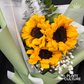 Janine Fresh Sunflower Bouquet Trio