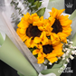 Janine Fresh Sunflower Bouquet Trio
