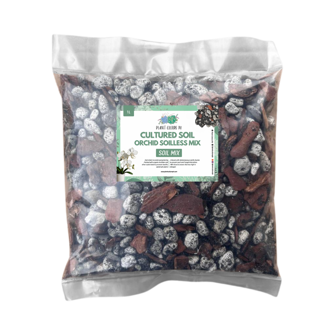 Cultured Soil Orchid Soilless Mix 1L & 5L | Ready-to-Use Soil Mix