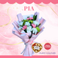 Pia Fresh Carnation Mixed Imported Flowers Bouquet