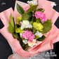 Pia Fresh Carnation Mixed Imported Flowers Bouquet