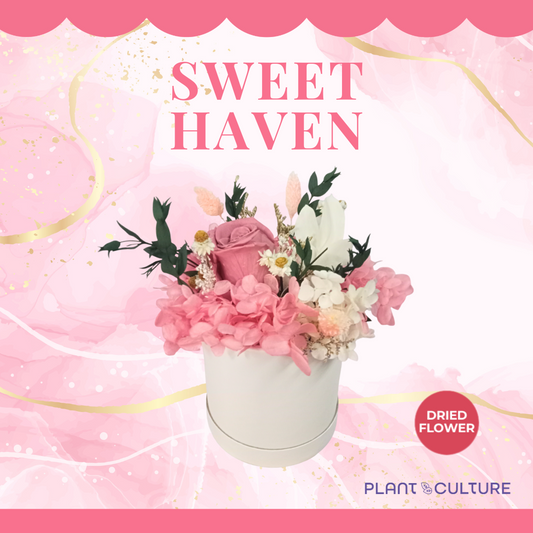 Sweet Haven Dried Flower Arrangement