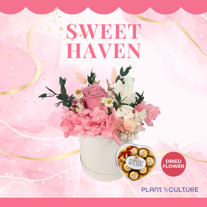 Sweet Haven Dried Flower Arrangement