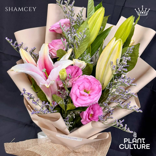 Shamcey Fresh Imported Flowers Bouquet
