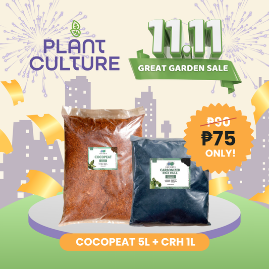Bundle -  Soil Mix & Root Growth Booster | Cocopeat 5L + Free CRH 1L