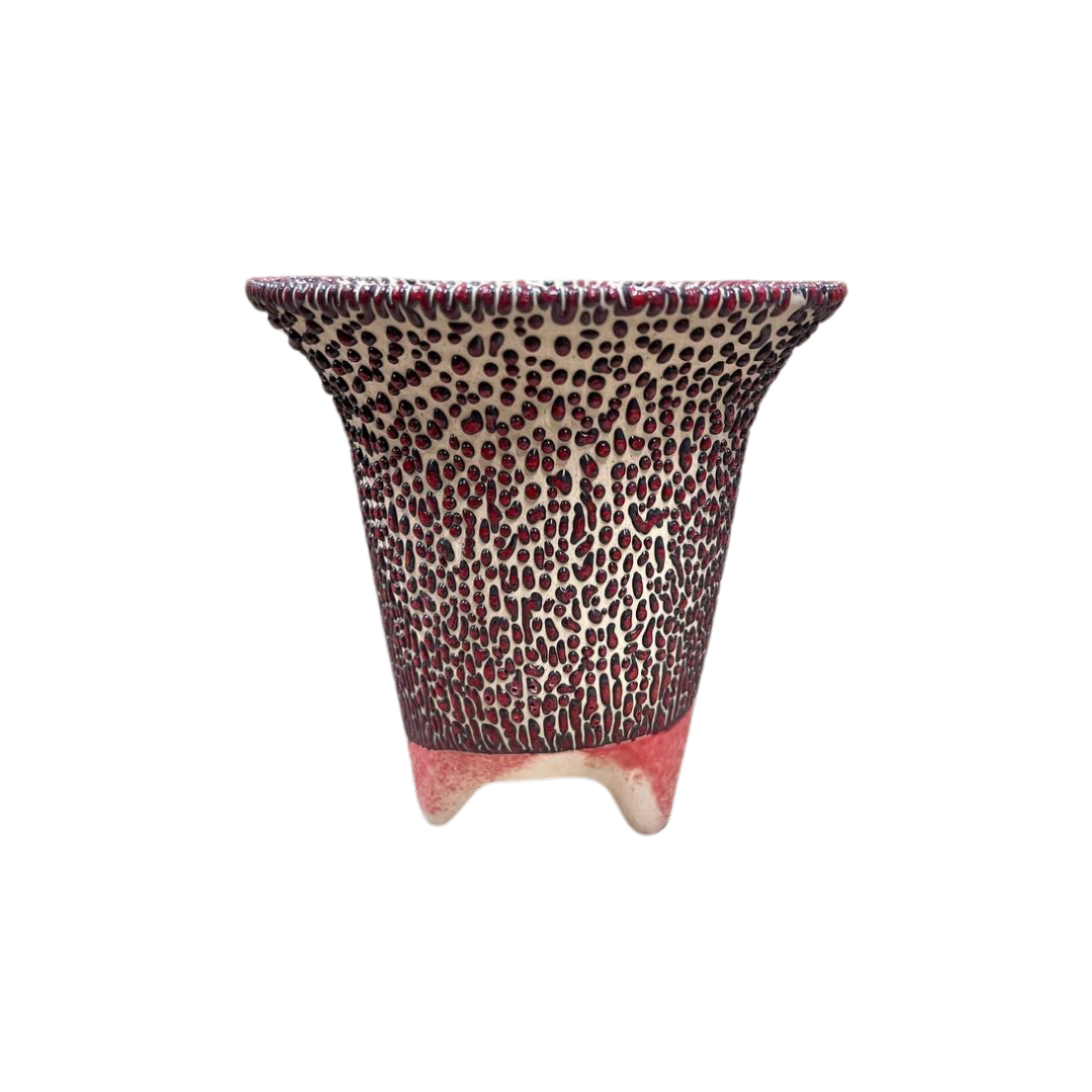 Trumpet Mouth High Legs 5x5" Pots