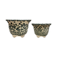 Verdant Pebble Trumpet Pot 5.5" × 4cm 4.5cmx3.5" Dark Green