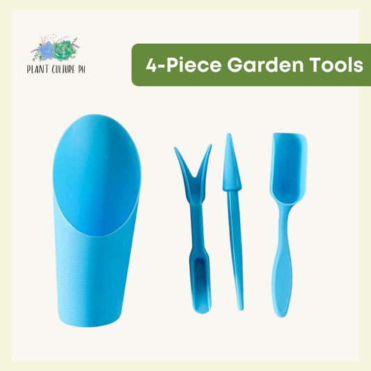 4-Piece Garden Tools | Suitable For Succulents And House Plants