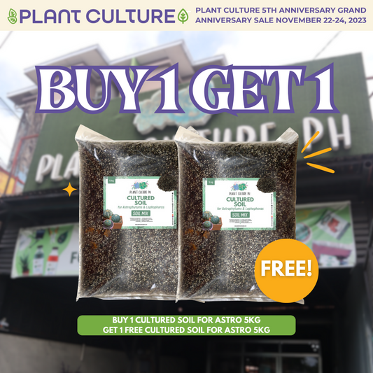 Buy 1 Astrophytums & Lophophoras Soil 5kg Get 1 Free 5kg