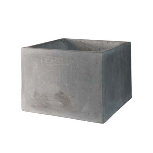 Modern Square Planter for Garden Decors | Cement Pots - 35cm x 20cm