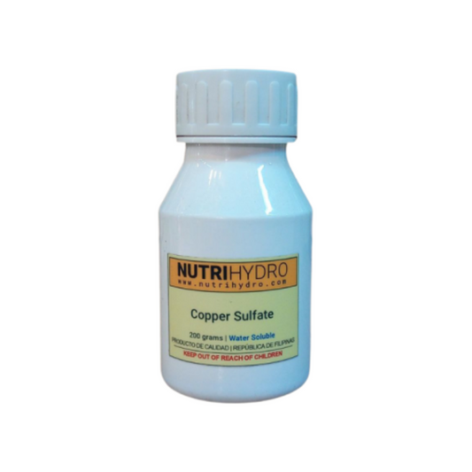 NutriHydro Copper Sulfate for Hydroponics and Potted Plants